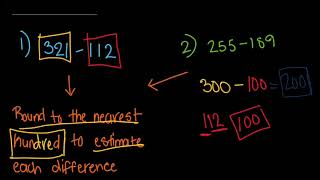 0206 Estimating Differences  3rd Grade  SS MultiMedia [upl. by Anitniuq]