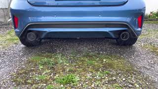 Focus ST Mk4  Mountune exhaust sound [upl. by Yarised318]