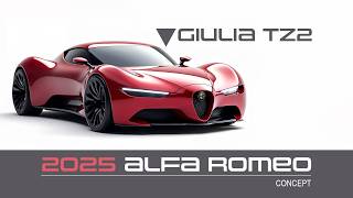 2025 Alfa Romeo GIULIA TZ2  Concept [upl. by Shaun]