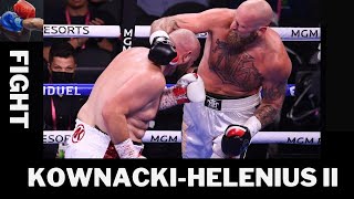 Adam Kownacki vs Robert Helenius 2 FIGHTWALKA best moments  2021 [upl. by Suilenroc]