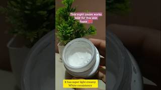 Lotus white glow night cream kaise use kare lotus herbals white glow night cream review shorts [upl. by Hines]