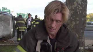 Rescue Me S5E13 Denis Leary traffic accident [upl. by Lamori796]