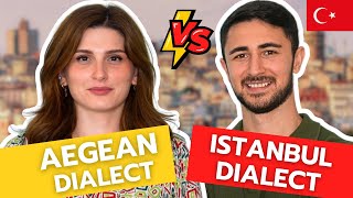 Istanbul Dialect vs Aegean Dialect [upl. by Euqinahc]