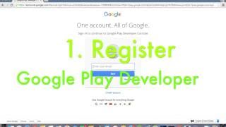 How to Register Publish and Update app to Play Store [upl. by Assenab]