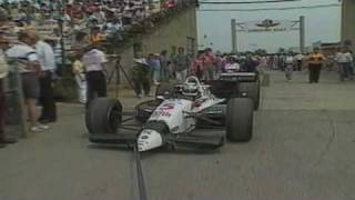 1993 NIGEL MANSELL INDIANAPOLIS 500 ROOKIE ORIENTATION TEST [upl. by Stent]