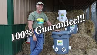 Best Chicken Feeder – NO FEED WASTE Instructions NOW available on Amazon [upl. by Lednic779]