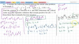 Math 55 Section 34 Repeated Roots Reduction of Order [upl. by Ainoloppa930]