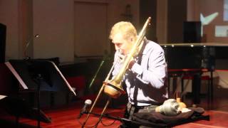 Karlheinz Stockhausen Solo Trombone [upl. by Idnib]