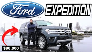 2023 Ford Expedition Platinum Is This Worth It [upl. by Eelime]