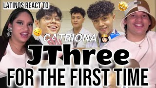 Waleska amp Efra react to JThree  Catriona by Matthaios AMAZING cover in Classroom😲📚 [upl. by Halda]