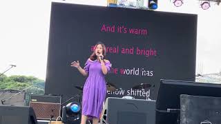 I SEE THE LIGHT KARAOKE CHALLENGE 2024  TRISHA REMBULAT amp HARVEY VILLAREAL [upl. by Nagam]