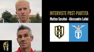 INTERVISTE POSTPARTITA  FANFULLA  VIGASIO  Matteo Serafini  Alessandro Latini [upl. by Nylicaj]