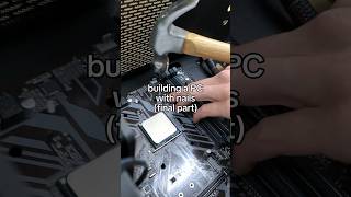 Building a PC with nails pt 2 [upl. by Dewie]