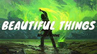 Beautiful Things  Benson Boone wallpaper lyrics [upl. by Barbour]