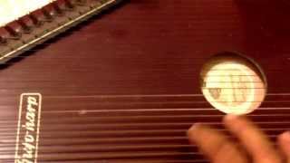 Malkauns How to Tune Surmandal swarmandal harp Indian Classical [upl. by Iris594]