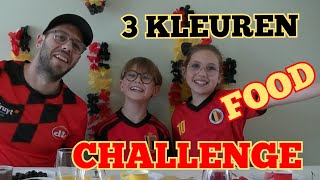 ZWART vs GEEL vs ROOD FOOD CHALLENGE wie mag bijten wie likken en wie nix DeWereldVanKeSi [upl. by Giorgio705]