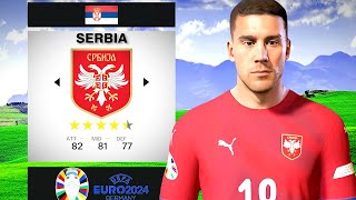 Vodim SRBIJU sve do FINALA EURO 2024  FC 24 [upl. by Livvyy882]