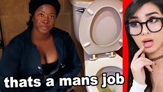 female plumber gets SHAMED by a man [upl. by Norval]