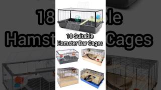 Best Hamster Bar Cages 2023 hamstercare hamstercage barcages [upl. by Mide]