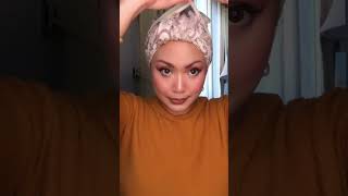 TURBAN SEGITIGA  TURBAN TUTORIAL [upl. by Cobb]