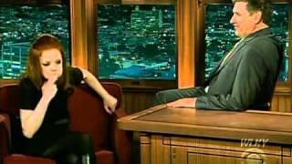 Shirley Manson  The Late Late Show with Craig Ferguson 20090212 [upl. by Prudie]