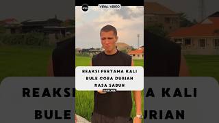 Bule Masih Penasaran Coba Buah quotRasa Sabun⁉️quot reaksibule shorts viralvideo [upl. by Adaval487]