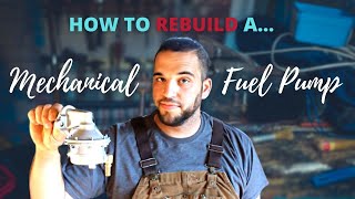 How To Rebuild A Mechanical Fuel Pump  Motorhead Sweethearts [upl. by Ylesara]