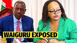 GROUND WAS HOSTILE SECRET LEAKED WAIGURU FORCED TO RUN INTO HIDDING TO BEG MCAs ON HER IMPEACHMENT [upl. by Levan]