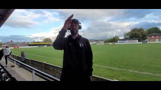 Richard Duffy post Congleton Town 1 vs Widnes 2 [upl. by Akli386]