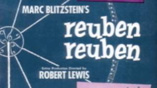 Blitzstein quotNever Get Lostquot Quartet Live Boston quotReuben Reubenquot Remastered  Street Songs [upl. by Nomzzaj586]