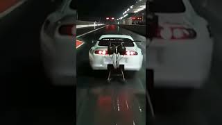 Tojota Supra 375 sec 🥶😱😱😨 [upl. by Nlycaj620]