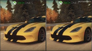 Forza Horizon  Xbox One S vs Xbox One X  1080p Graphics Comparison [upl. by Vin]