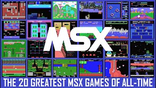 The 20 Greatest MSX Games of AllTime [upl. by Eelnayr]