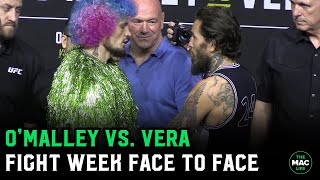 Sean OMalley vs Marlon Chito Vera Face To Face [upl. by Sherfield]