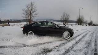 AUDI A5 30TDI QUATTRO  SNOW TIME [upl. by Salokkin]