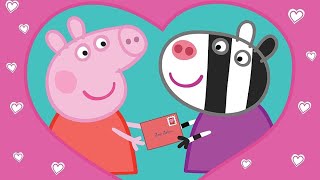 Peppa Pig Valentine’s Day book  Reading aloud Storybook for children kids toddlers [upl. by Neffirg]