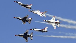 2023 March ARB Air Show  Thunderbirds [upl. by Nirol]