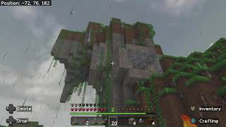 I survived 100 days realistic Minecraft [upl. by Nirrej]