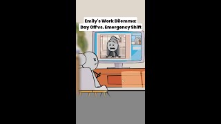 Conflict Management in the workplace Emilys Dilemma with LastMinute Shift Request [upl. by Nevyar]