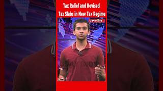 Tax Relief and Revised Tax Slabs in New Tax Regime budget2024 finance bharat incometax [upl. by Ellary]