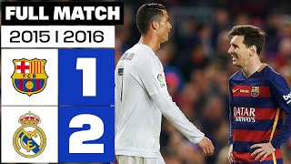 FC Barcelona vs Real Madrid 12 20152016 PARTIDO COMPLETO [upl. by Buchbinder]