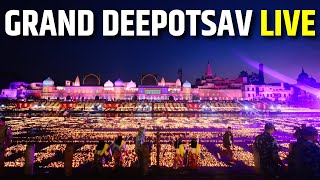 Diwali 2024 live updates Deepotsav lights up Ayodhya CM Yogi Adityanath leads celebrations [upl. by Glialentn28]