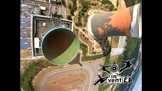 inventED FPV  Chimney Dive  Meppen Full Clip  Funpark Meppen  Armattan Marmotte  Gyroflow [upl. by Rozanna]