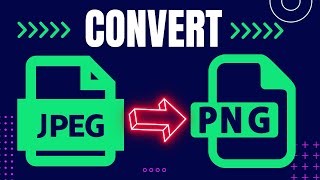 How To Convert JPG to PNG for Free Online 2023 [upl. by Edie988]