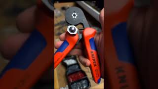 KNIPEX 97 53 14 SelfAdjusting Crimping Pliers knipex knipextools [upl. by Lowney]