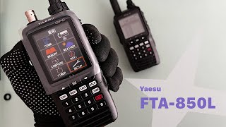 Yaesu FTA850L Авиа радиостанция [upl. by Wadleigh875]