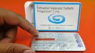 Progynova 2 mg Tablet  Estradiol Valerate tablets [upl. by Lambertson]