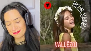 Reaction Nikol Çabeli  Vallëzoj  🇦🇱 Albania  Official Music Video  Junior Eurovision 2024 [upl. by Marelda620]