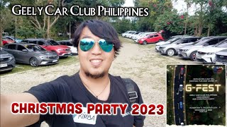 GEELY CAR CLUB PHILIPPINES CHRISTMAS PARTY 2023 [upl. by Tiat375]