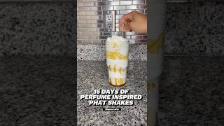 Bianco Latte Perfume Inspired Drink vanillaperfume shortsvideo proteinshake [upl. by Nigrom755]